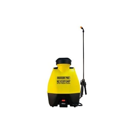 Hudson Hudson Pro 19001 Never Pump Battery Powered Bak-Pak All Purpose Sprayer 19001